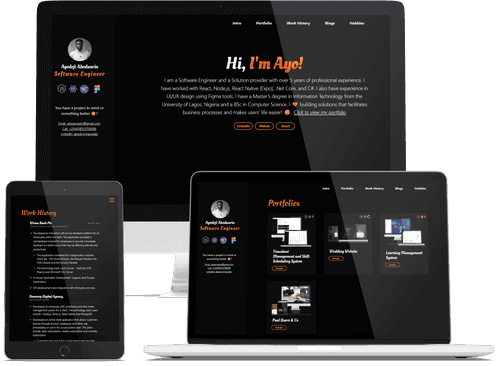 Landing Page 