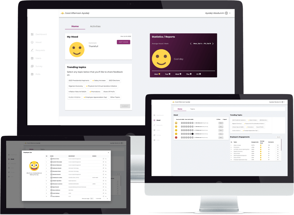 Enterprise Mood & Feedback Platform